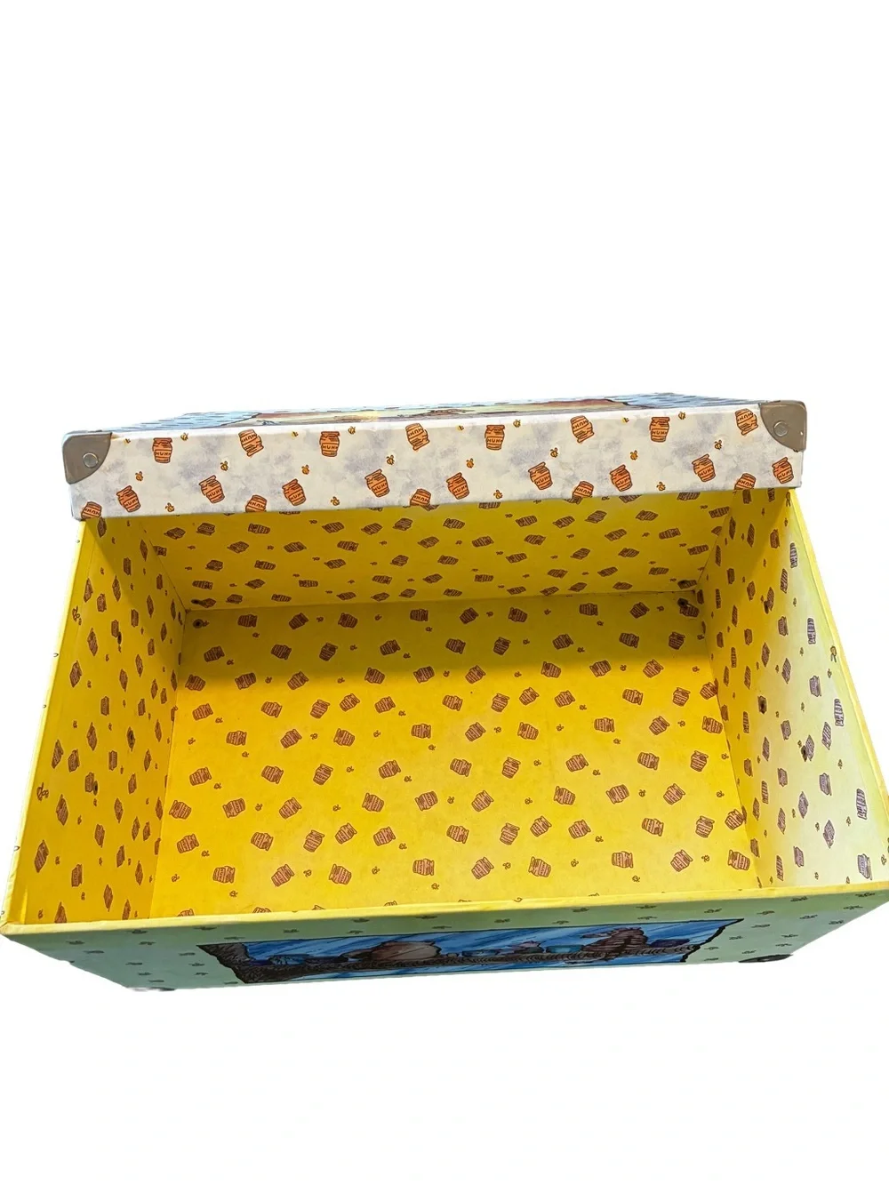 Vintage Disney Classic Pooh Keepsake Storage Box Nursery Decor